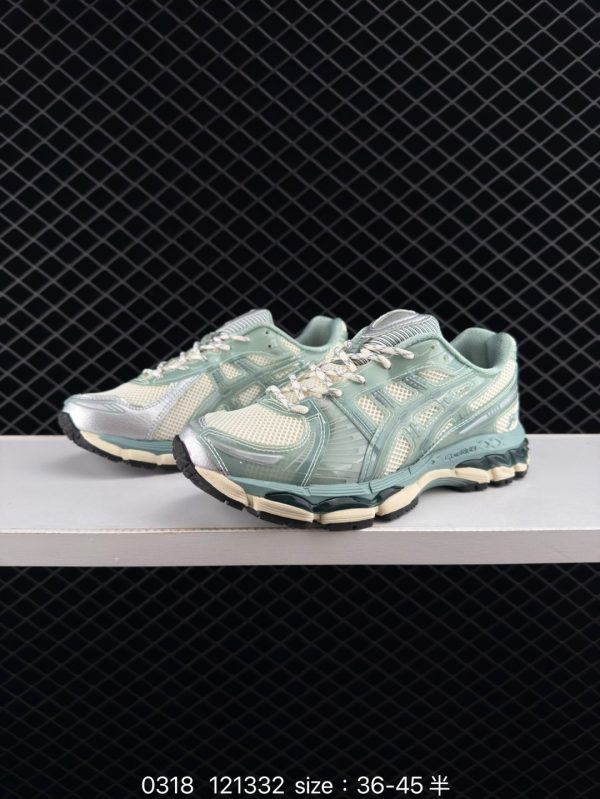 XZ749 KITH x sics Gel-Kayano 12.1 “Light Sage” - Image 4