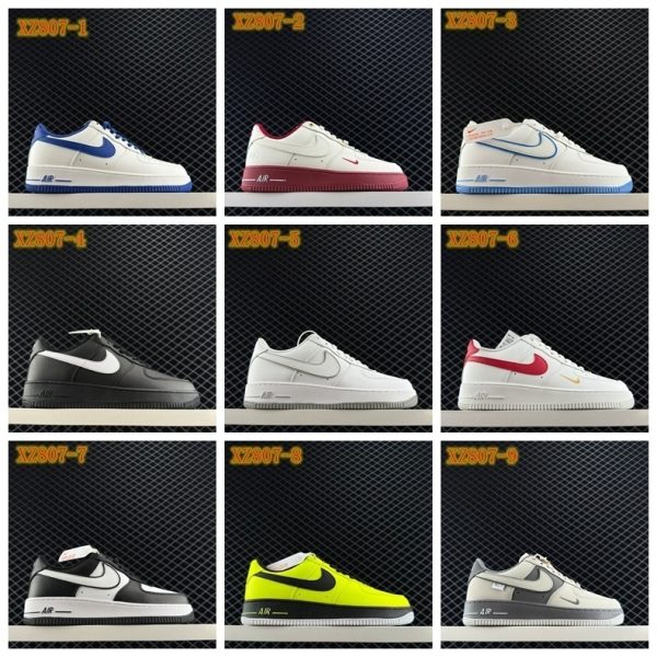 XZ807 Nike Air Force l' 07 Low"White/Light Grey