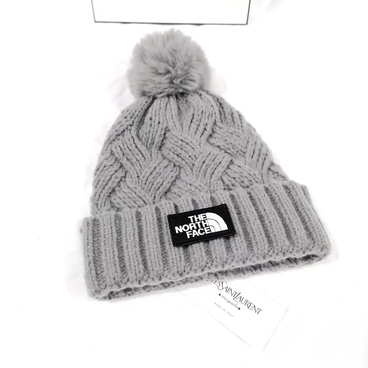 The North Face chunky knit hat - Image 7