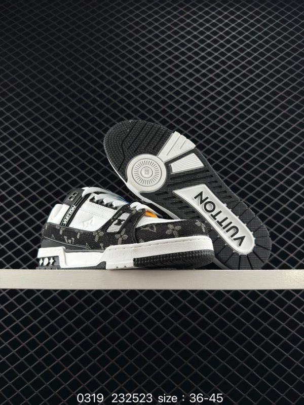 XZ766 Louis yuitton Trail Sneaker Low - Image 6