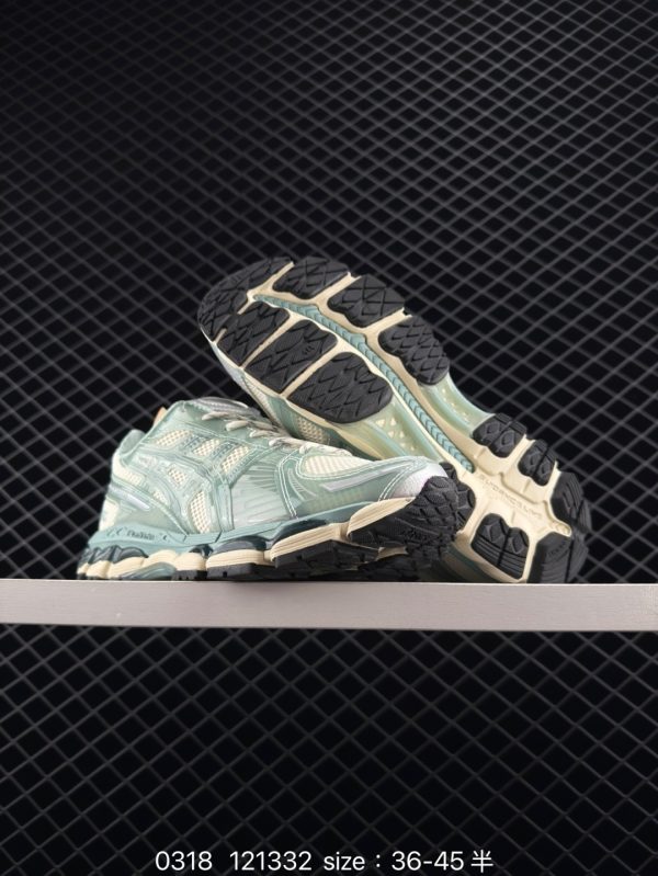 XZ749 KITH x sics Gel-Kayano 12.1 “Light Sage” - Image 3