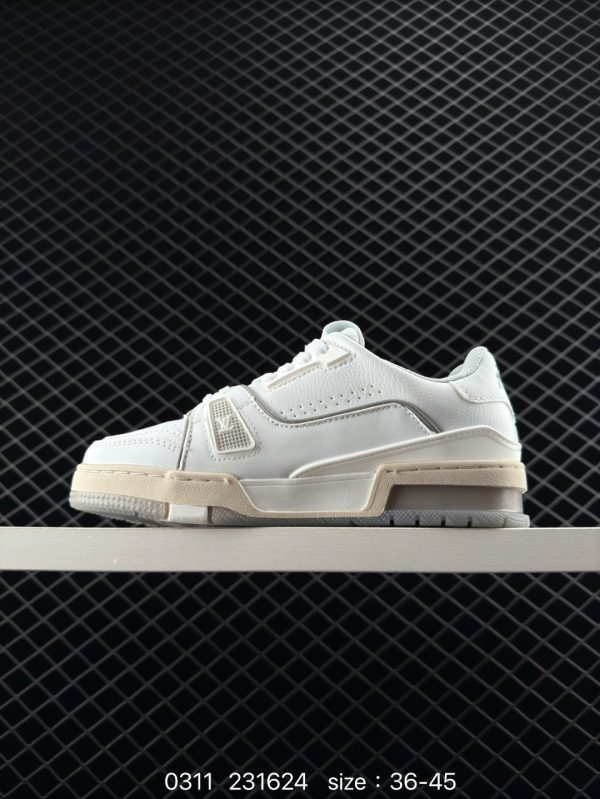 XZ672 Louis Vuitton Trainer Sneaker Low - Image 2