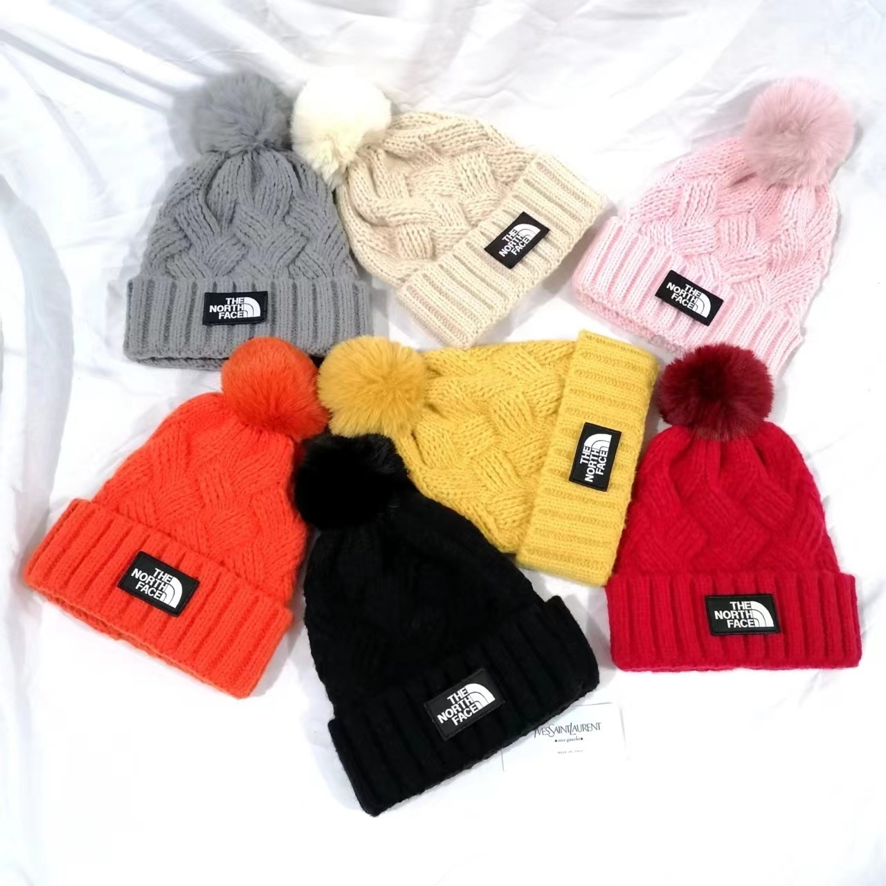 The North Face chunky knit hat