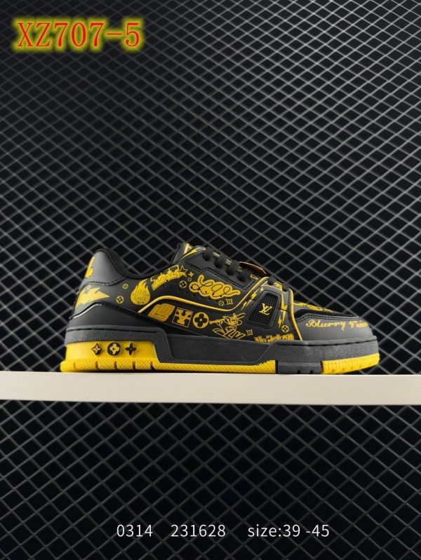 XZ707 ouis uitton Trainer Sneaker Low - Image 3