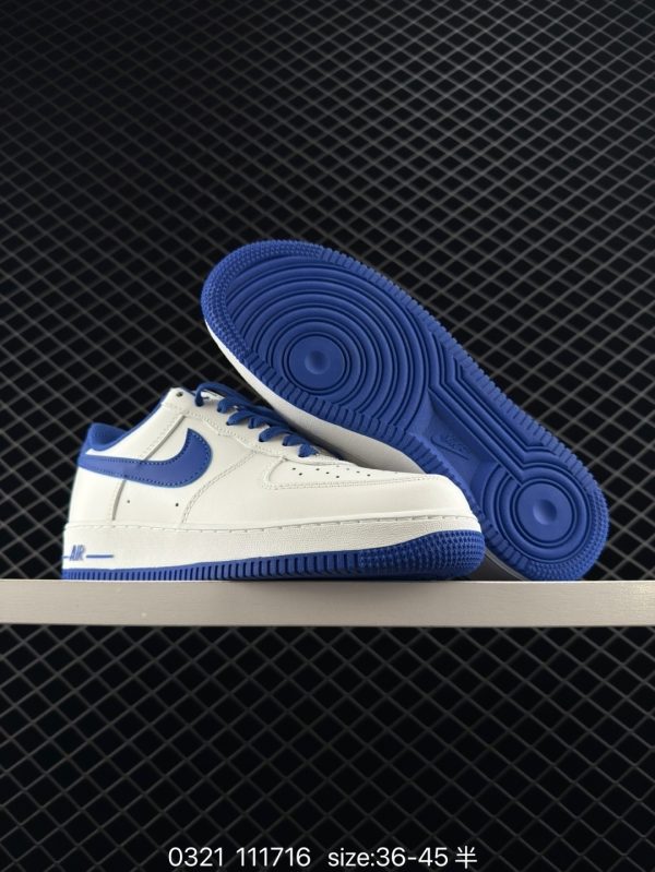 XZ807 Nike Air Force l' 07 Low"White/Light Grey - Image 3