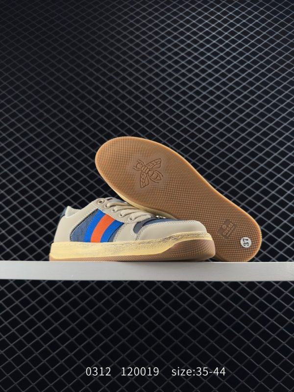 XZ688 ucci istressed creener sneaker - Image 4