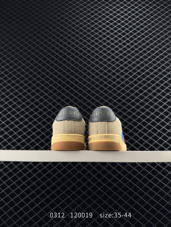 XZ688 ucci istressed creener sneaker - Image 2