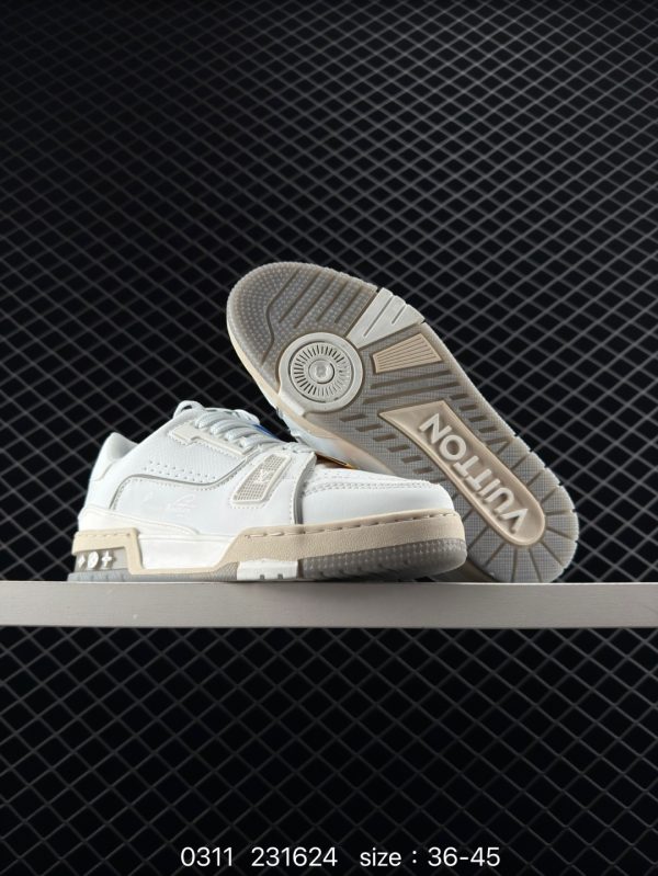 XZ672 Louis Vuitton Trainer Sneaker Low - Image 7
