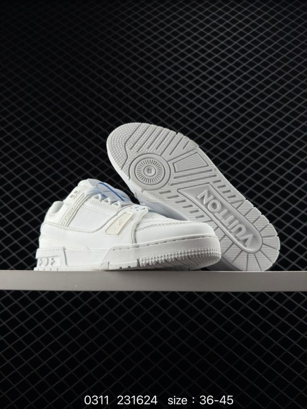 XZ672 Louis Vuitton Trainer Sneaker Low - Image 6