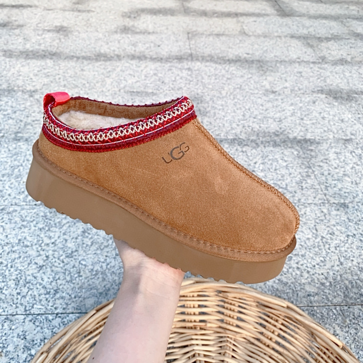 UGG winter wool high-quality thick-soled snow boots - Image 3