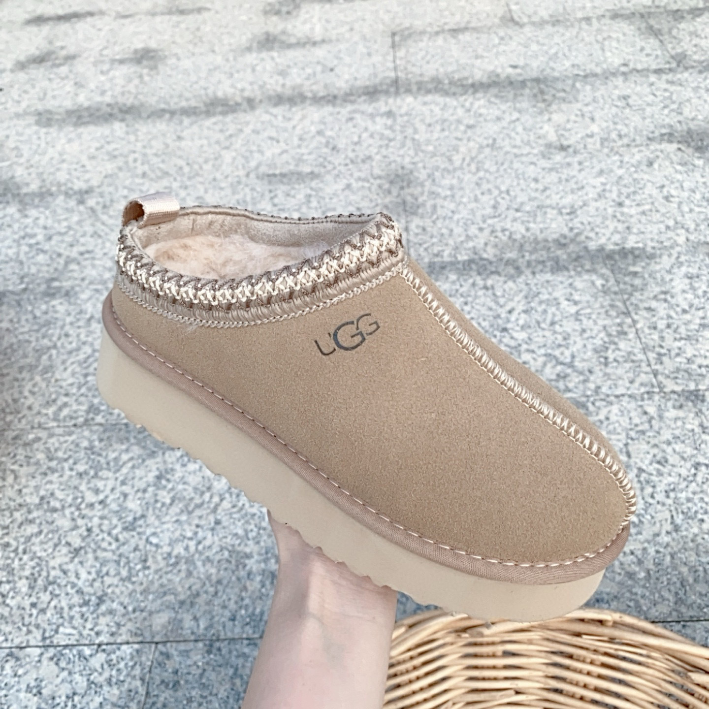 UGG winter wool high-quality thick-soled snow boots - Image 5