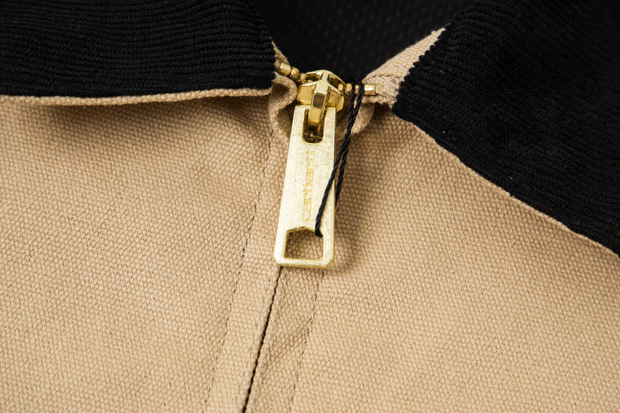 Carhartt WIP Detroit Jacket solid color blanket with warm American retro collar cotton stripe lining felt casual Detroit jacket workwear jacket for autumn - Image 4