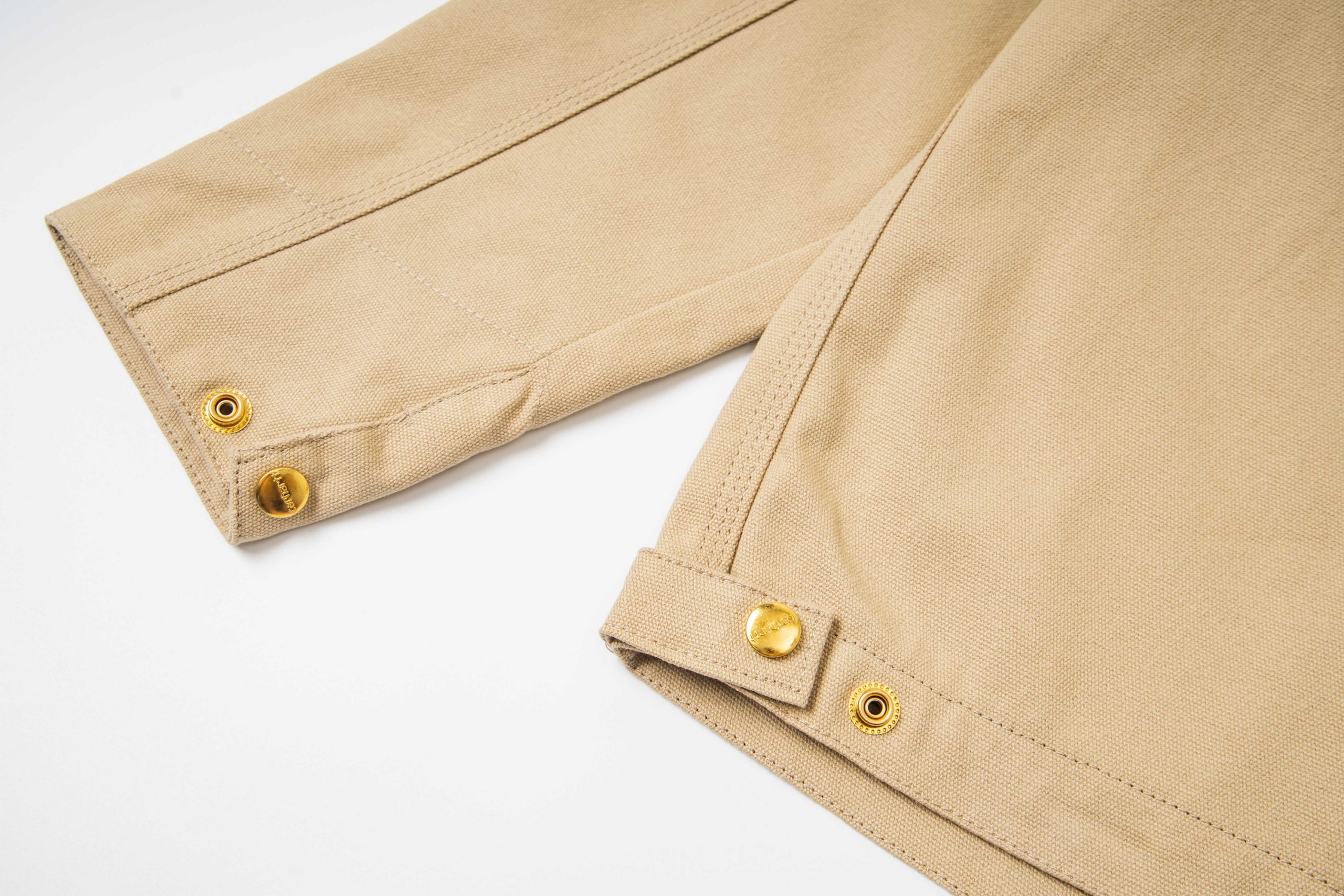 Carhartt WIP Detroit Jacket solid color blanket with warm American retro collar cotton stripe lining felt casual Detroit jacket workwear jacket for autumn - Image 2