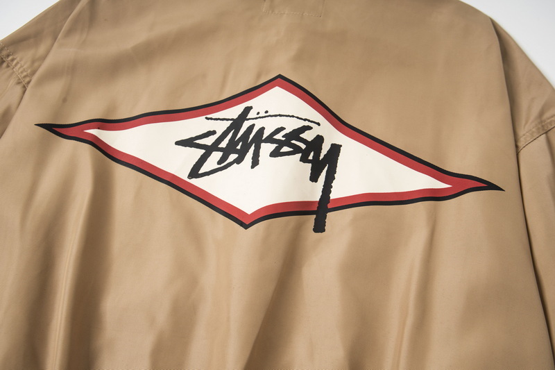 Stussy SS25 SURF TEAM HARRINGTON JACKET Classic American Harrington Retro Jacket - Image 2
