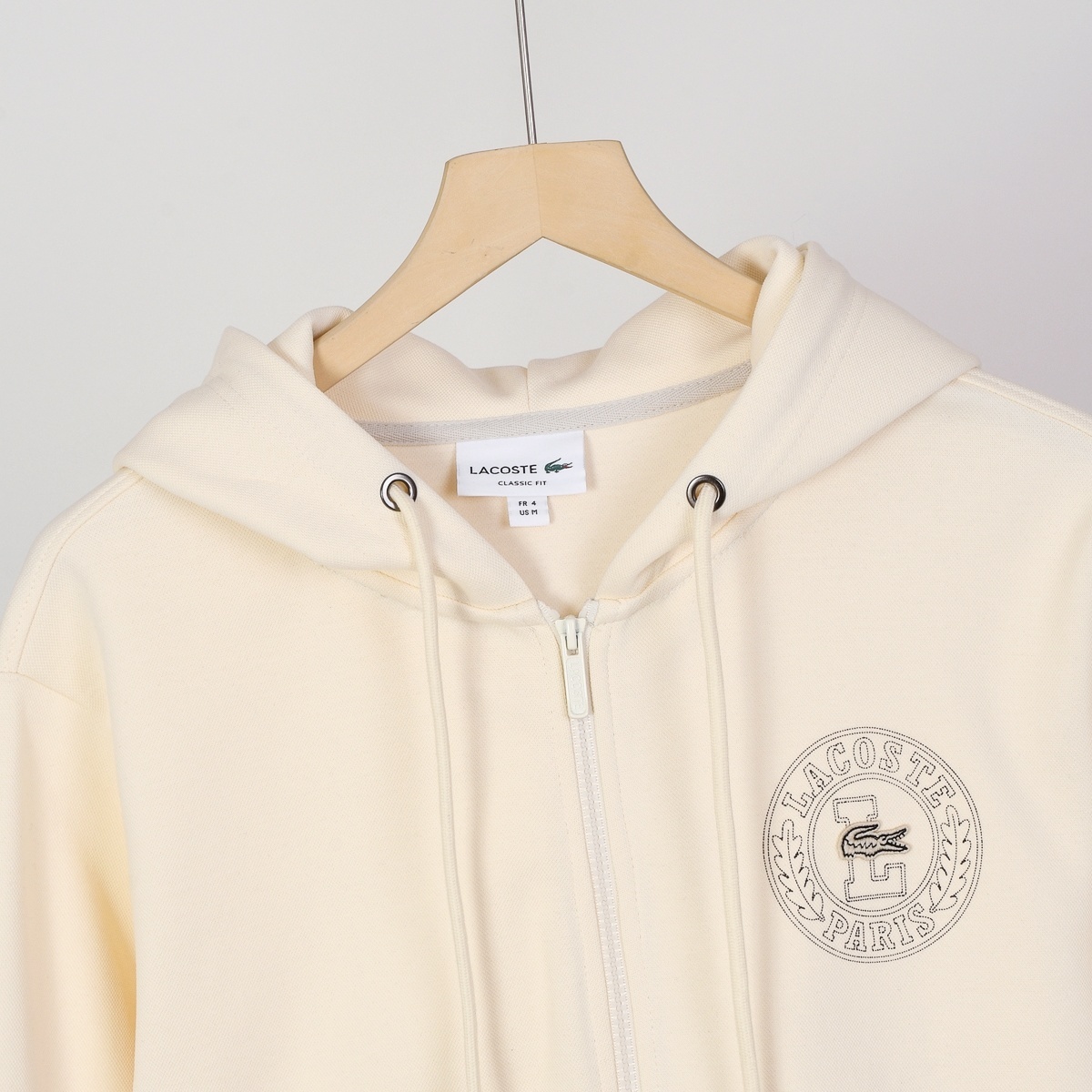 LACOSTE Hooded zippered sweatshirt jacket 2 - Image 4