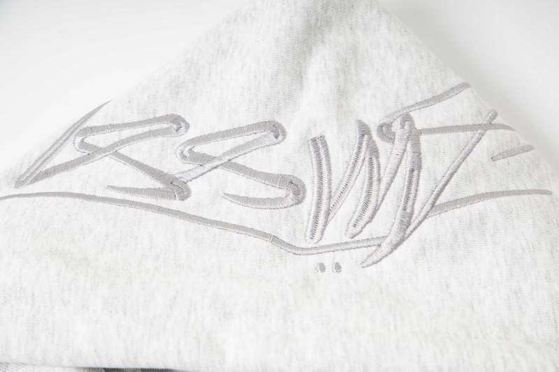 Stussy SS25 hooded logo letter double embroidered American retro hoodie unisex - Image 5