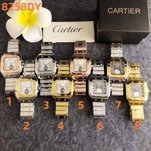 Cartier 8-color fashionable couple watch