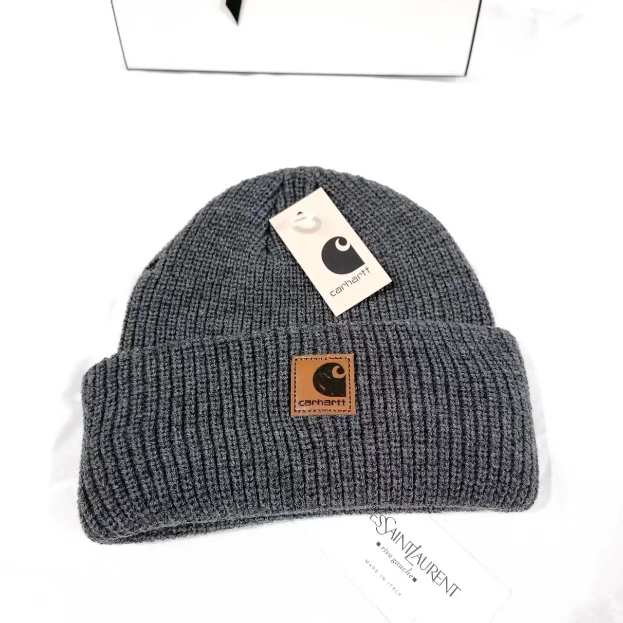 CARHARTT Fashion Casual Warm Knitted Hat for Men and Women - Image 6