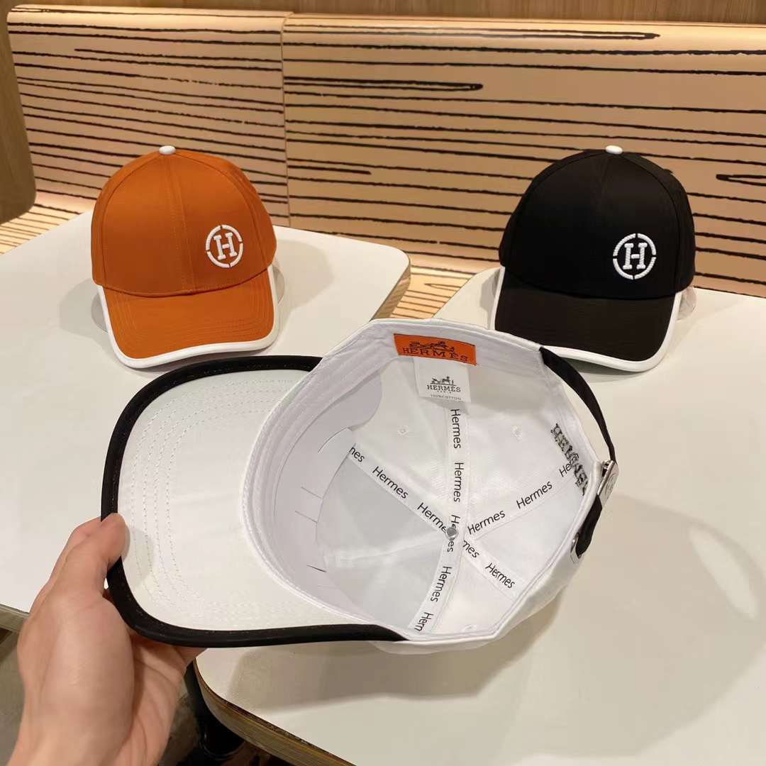 Hermes unisex fashionable baseball cap - Image 3