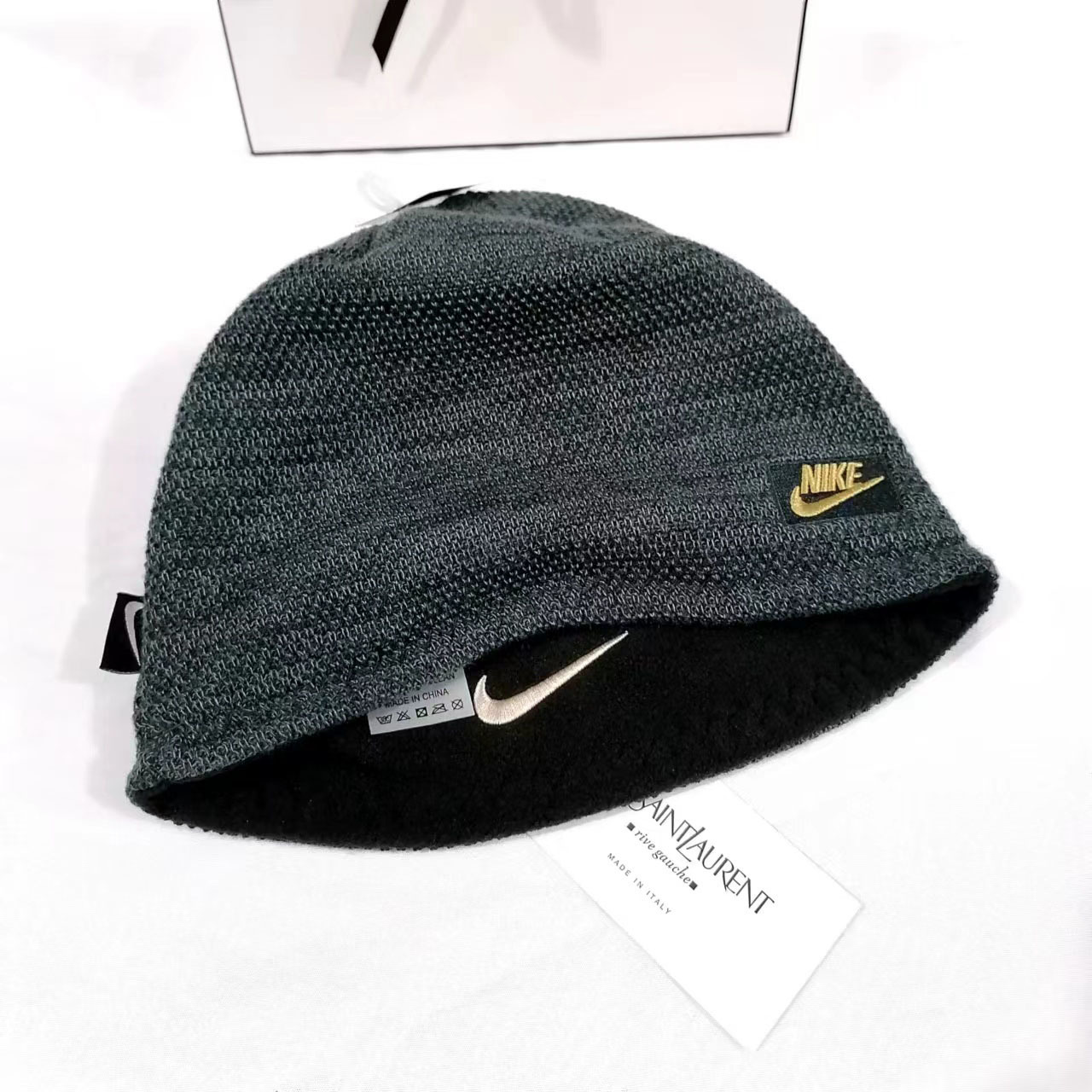 NIKE 6-color Knitted Hat Mesh Double sided Knitted Hat - Image 7