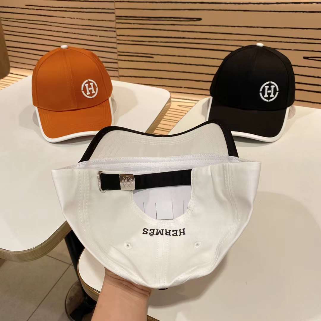 Hermes unisex fashionable baseball cap - Image 2