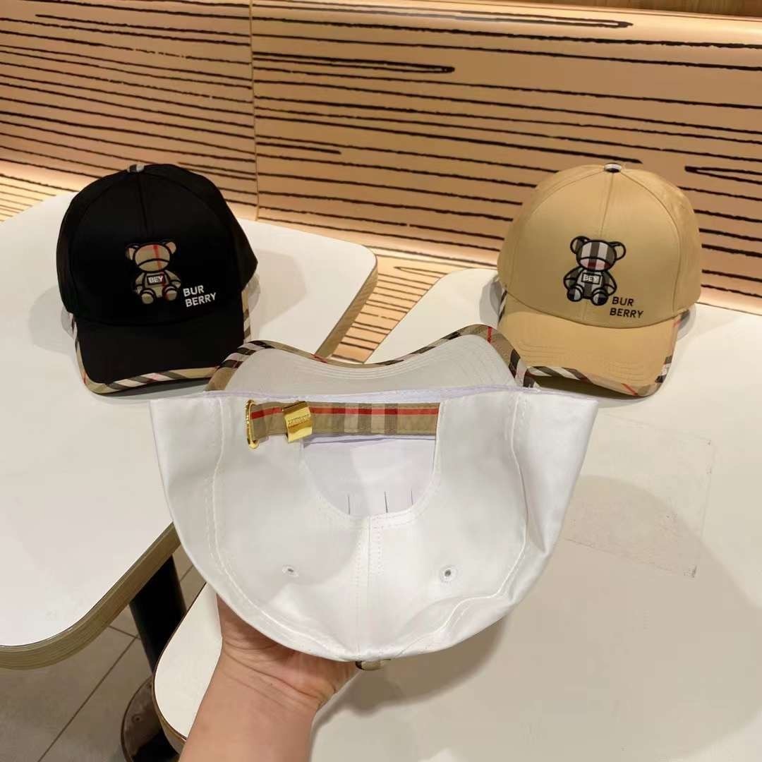 Burberry teddy bear embroidered baseball cap - Image 3