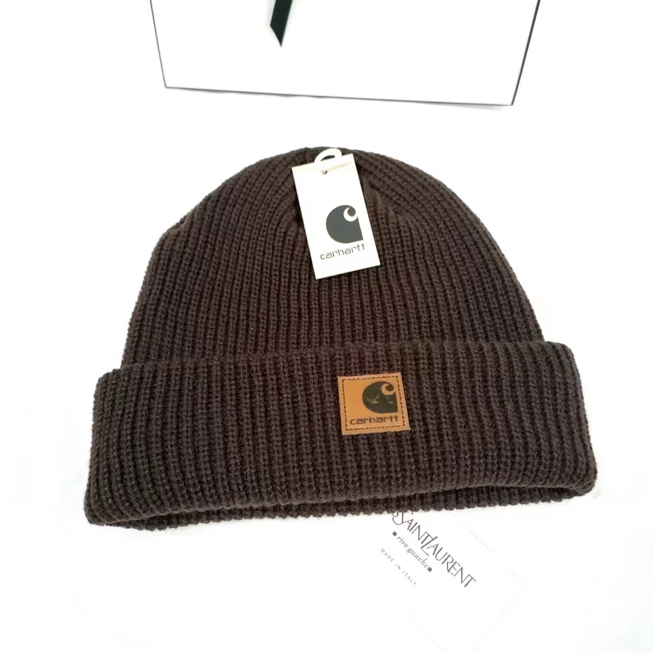 CARHARTT Fashion Casual Warm Knitted Hat for Men and Women - Image 3