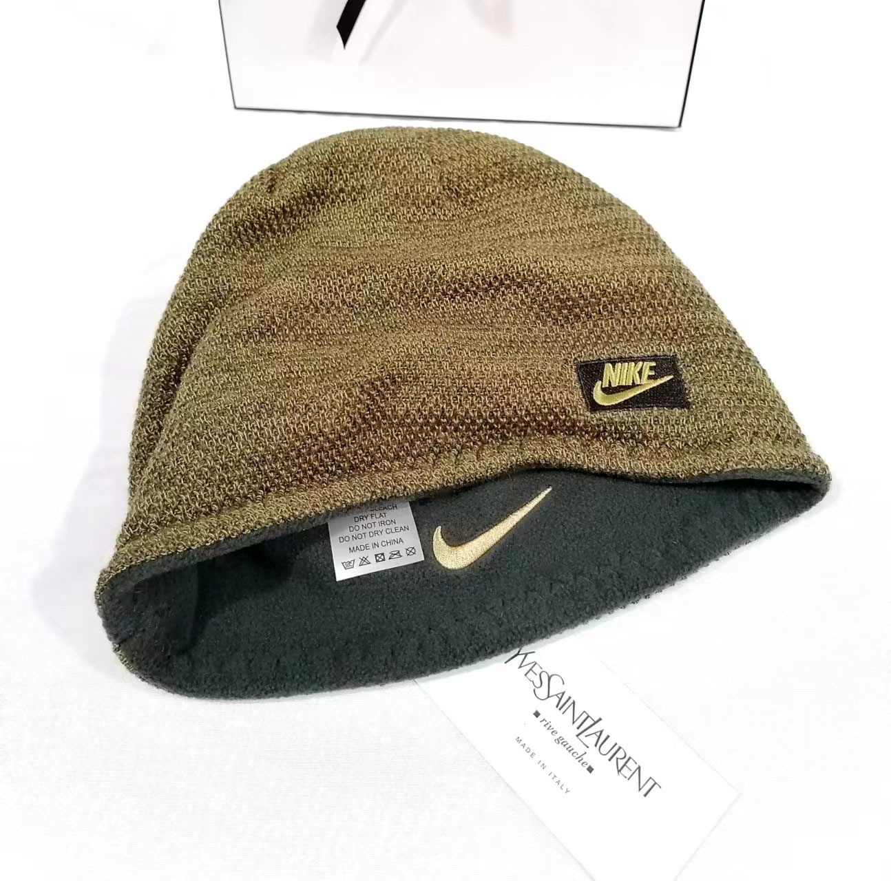 NIKE 6-color Knitted Hat Mesh Double sided Knitted Hat - Image 3