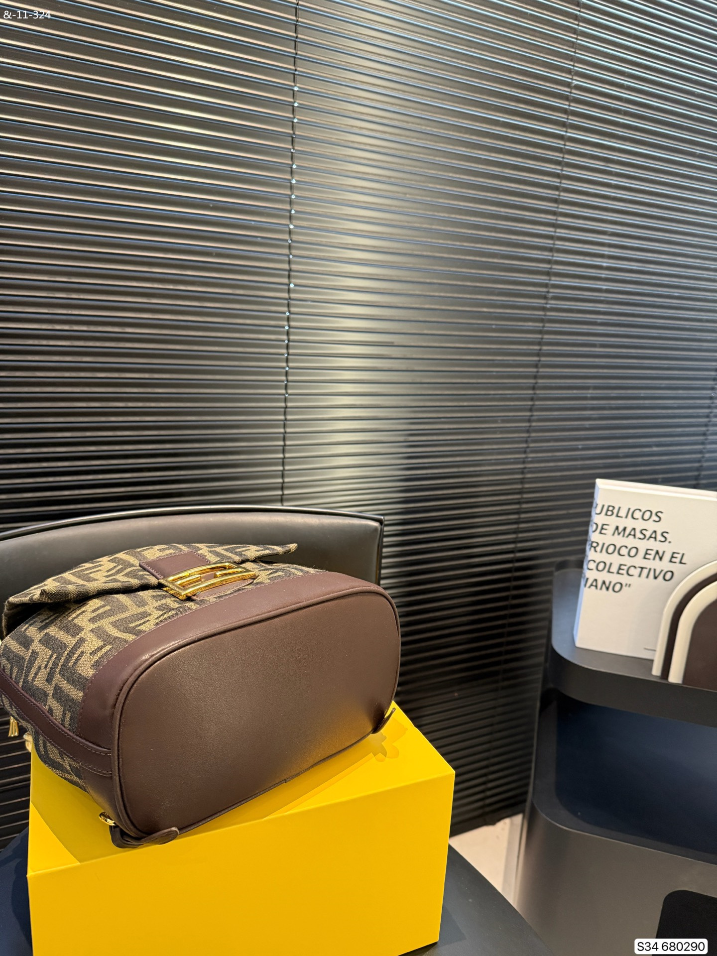 FENDI 2-Color, Classic Pattern Backpack, High Quality - Image 8