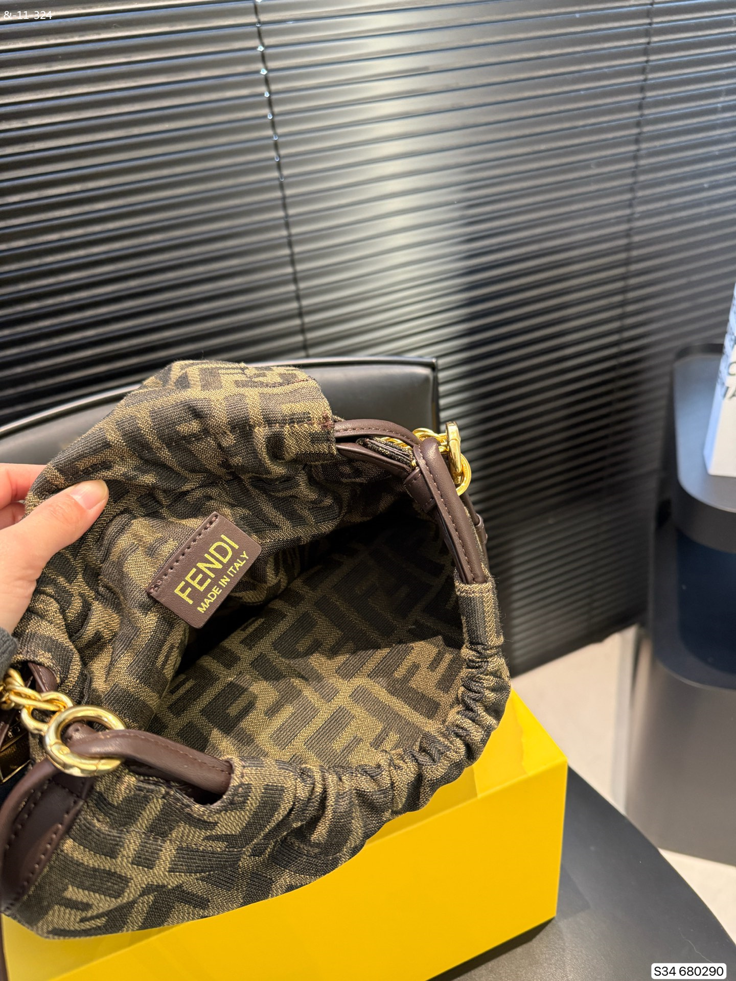 FENDI 2-Color, Classic Pattern Backpack, High Quality - Image 6