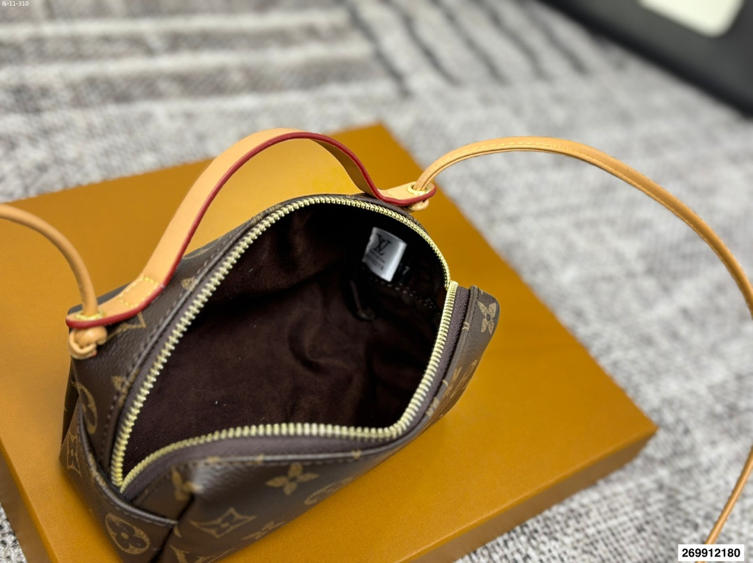 Louis Vuitton women's printed tote bag, single shoulder crossbody bag - Image 7