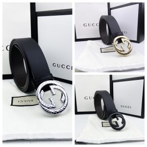 GUCCI 3-Color Fashionable Classic Men's and Women's Belt